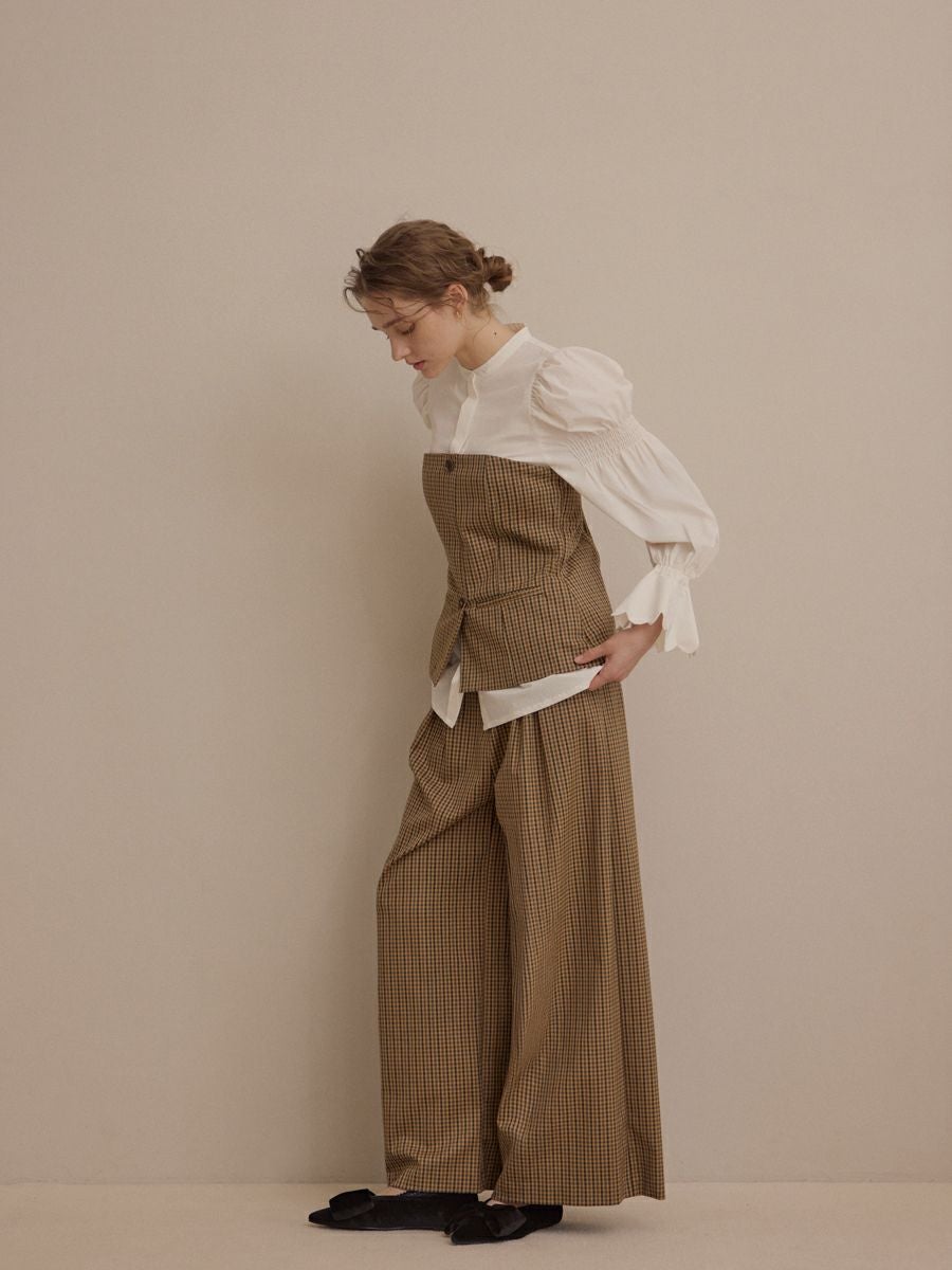 SAKURA BLOUSE（WHITE） | romile
