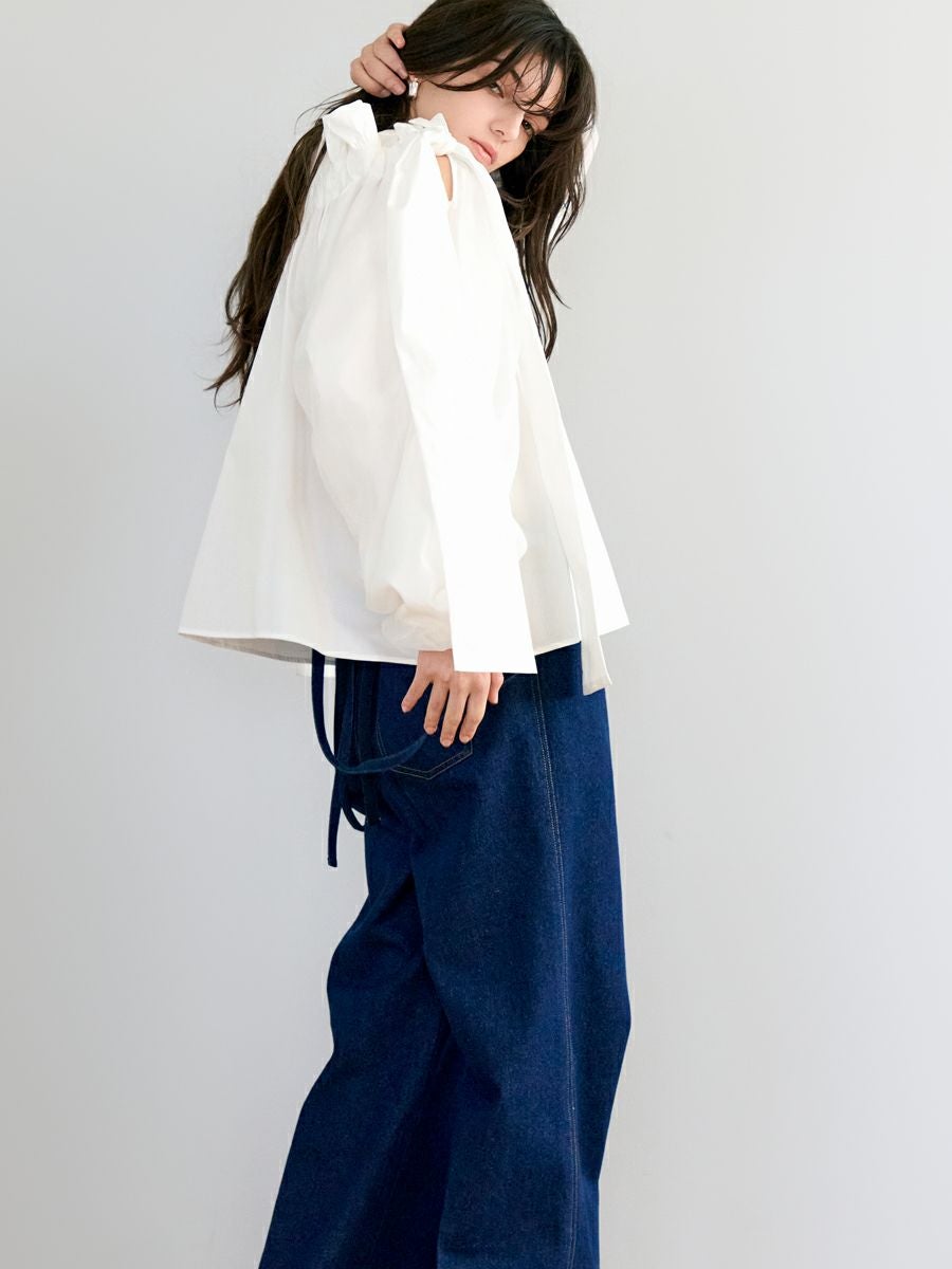 NO.5 BLOUSE（WHITE） | romile