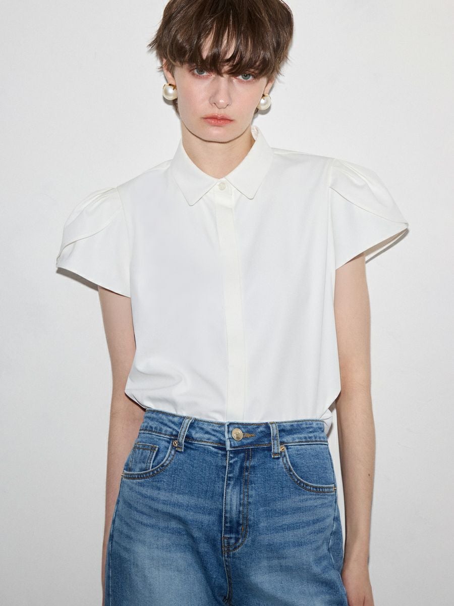 TULIP BLOUSE(WHITE) | romile TULIP BLOUSE(WHITE) | romile