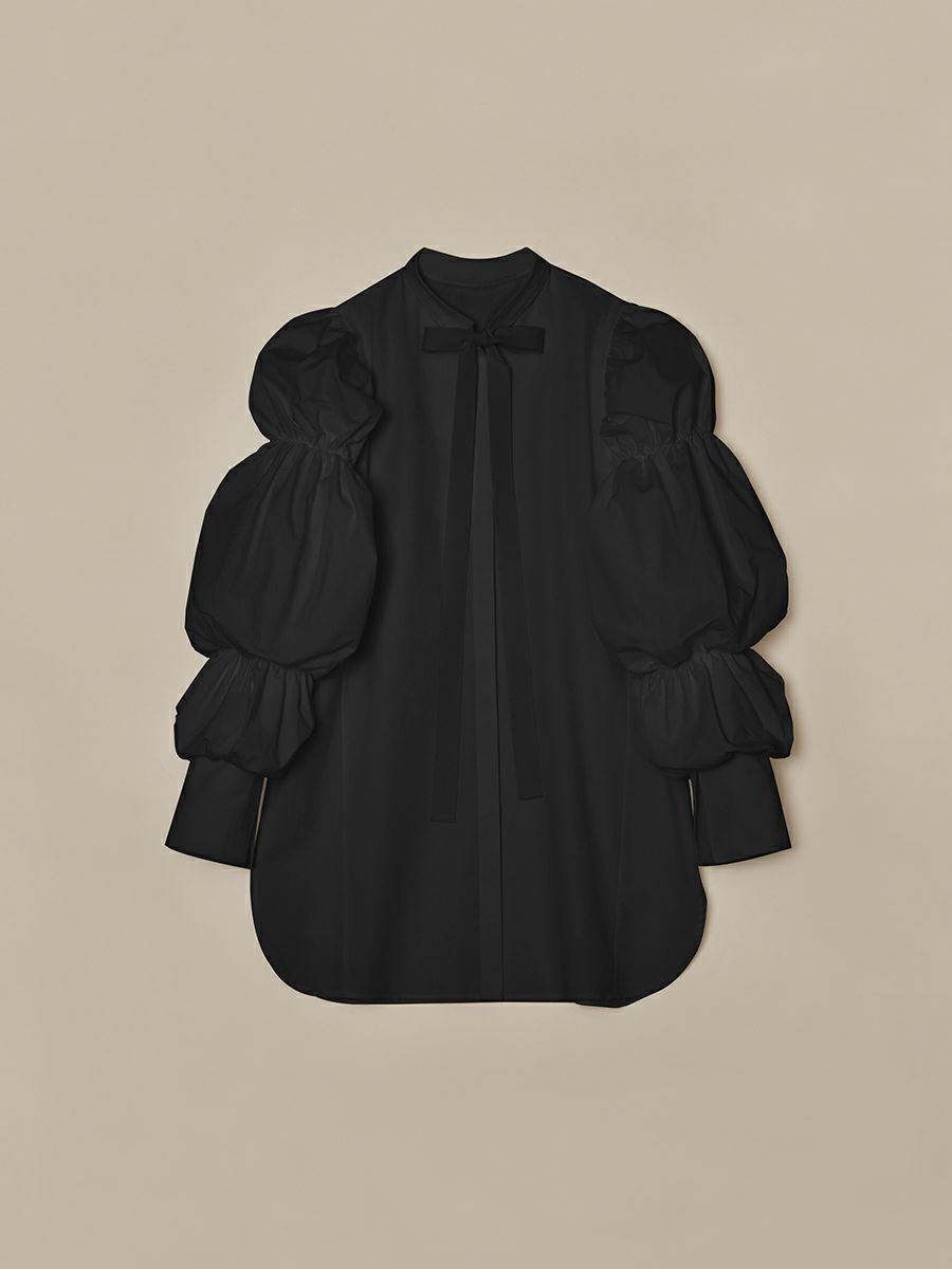 BALLOON TUNIC（BLACK） | romile