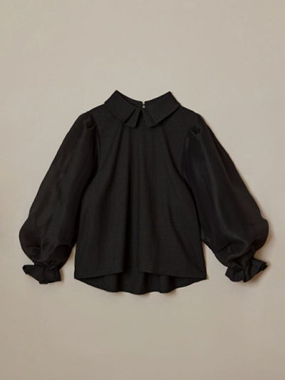 COTTON CANDY BLOUSE（BEIGE） | romile