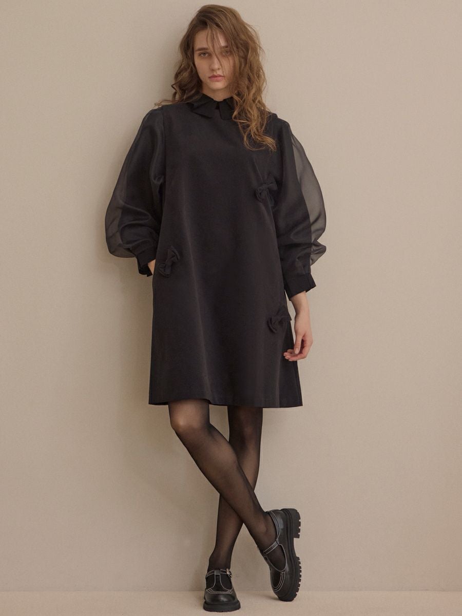 ロージーモンスターbutterfly blouseバタフライブラウス BUTTERFLY BLOUSE（BLACK） | romile
