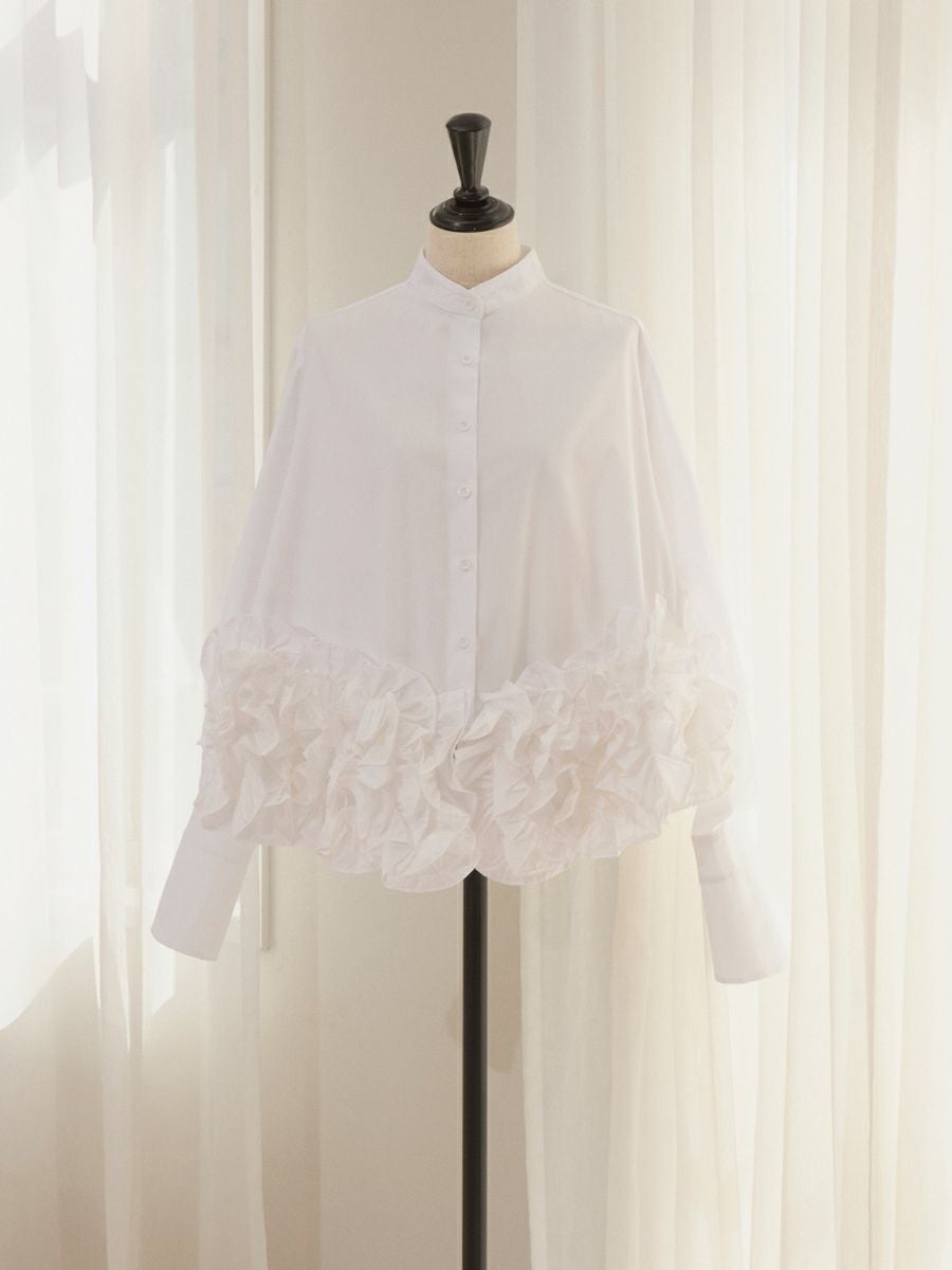 romile ロミール　ブラウス SPIRAL BLOUSE（WHITE） | romile